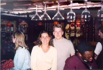 Here's a recent shot of Karen and me at the Cheers bar in Boston (Bull & Finch)