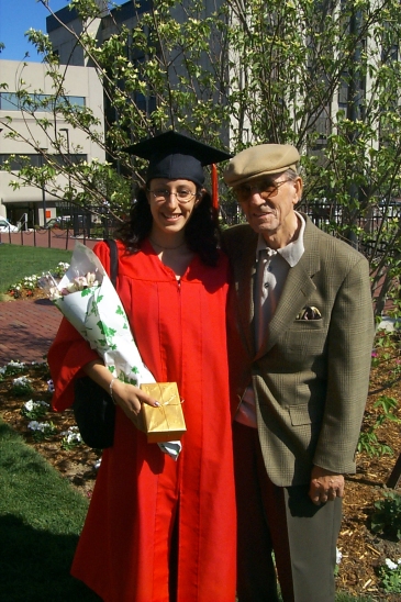 Rachel and her grandfather