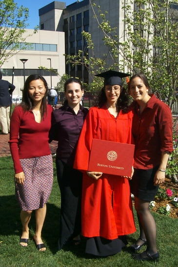 Rany, Janice, the graduate, and Christina