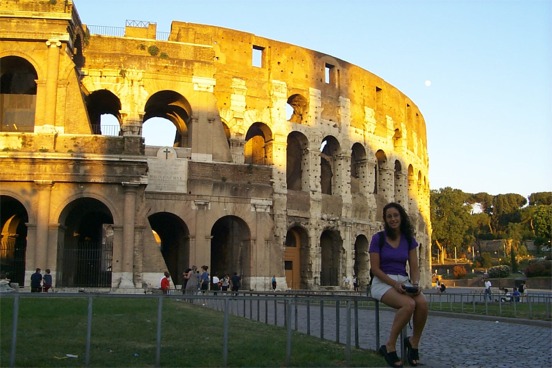 An interesting thing of note is that the Colosseum was used as a quarry, until the Catholic church declared it sacred.