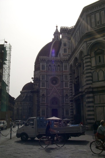 The Duomo and Santa Maria del Fiori.  I would have to say that this is the most impressive and inspiring building, as well as work of art, that I have seen in my life.  Completely covered in decorative marble facade it evokes an emotional response even from the non-religious.