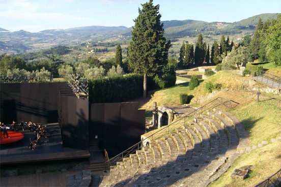 ...and remains in use to this day.  It was a beautiful place for an outdoor theater.