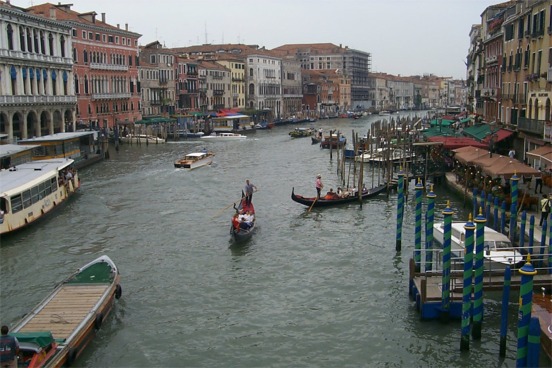 The gondolas.  Venice is really a story book city.  Everyone has heard of it and dreamt of the canals and gondolas. Being there is sort of like dreaming, except while being awake.