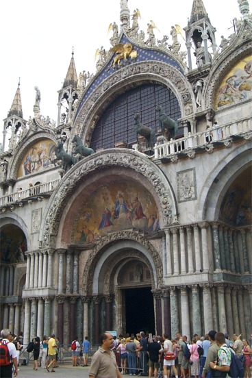 ... It wasn't until 1807 though that it became the cathedral of Venice. The Basilica is famous for its 43,055 square feet of mosaics.