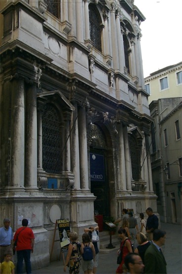 ... here at the Scuola Grande di San Teodoro (Large School of Saint Theodore), which I'm not sure if it is still a school. ...