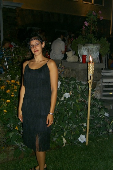 Rachel in her flapper with the nice layered fringe.