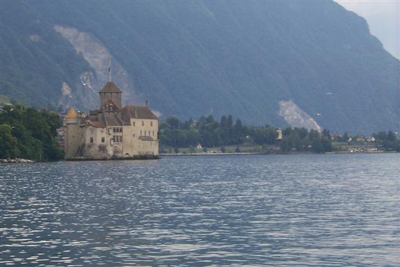 The Castle was about a two mile walk from Montreux to the town of Veytaux.