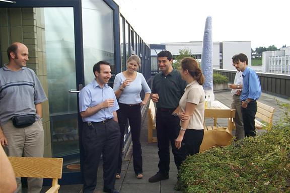 A shot of the people of the Microelectronics Systems Laboratory or Laboratoire de Systèmes Microélectroniques as the Swiss-French say.