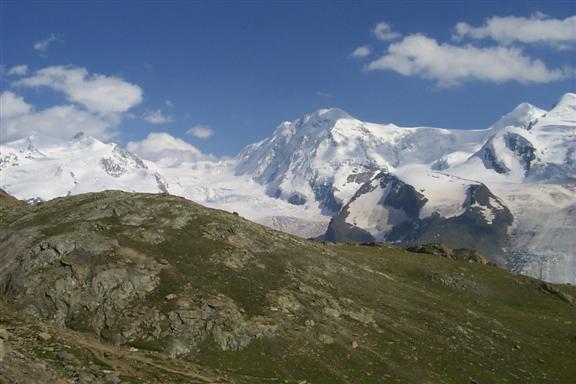 In the winter you can take the train to the top and then ski your way down.