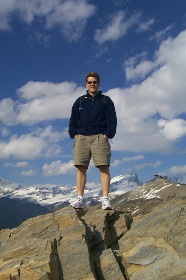 Me on the top of Gornergrat.