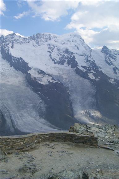 Looking at the Breithorn.