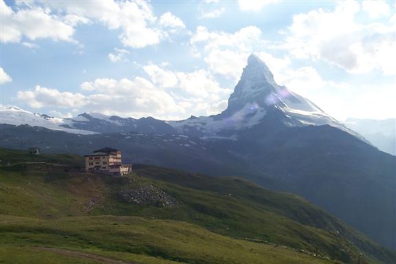 The Matterhorn was first climbed by the British climber Edward Whymper on July 14, 1865.