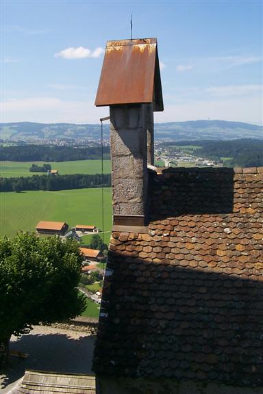 Front of same church with small bell tower.