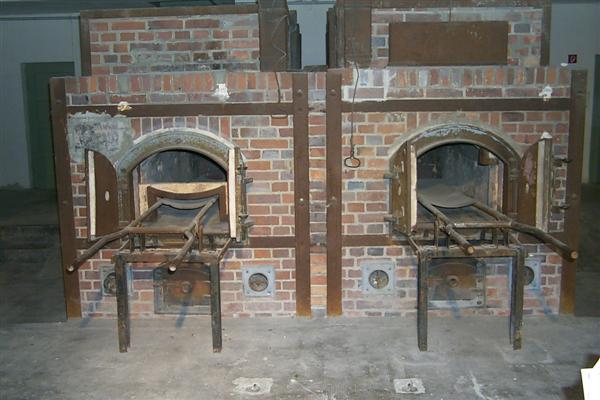 Never the less, Dachau had some of the horrible aspects of the Nazi regime.  Here two of the chambers in the crematorium.