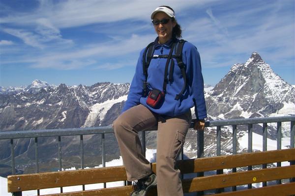 Rachel and the Matterhorn.