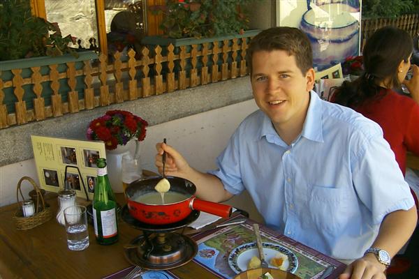 And no fondue compares, so I'm told, with that of Gruyère fondue