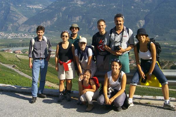 Everyone, less the photographer.  Özlem, Alain, Stéphanie, Paul, Ebru, Séverine, Yusuf, Anil, and Alex.