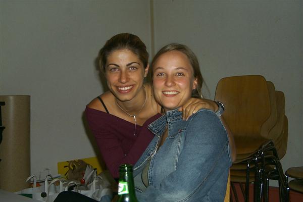 Özlem and Corrine