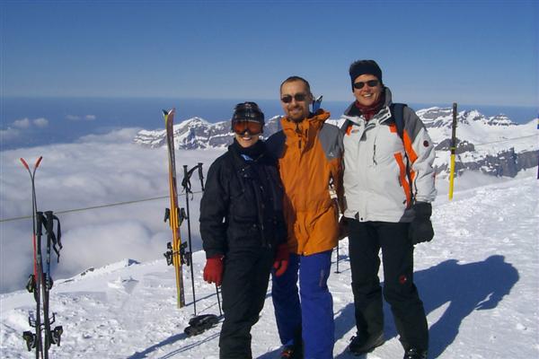 Here is Selim and his wife Pinar, and a friend of Selim's from Switzerland Stefan.