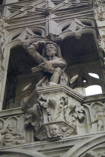 One of the sculptures