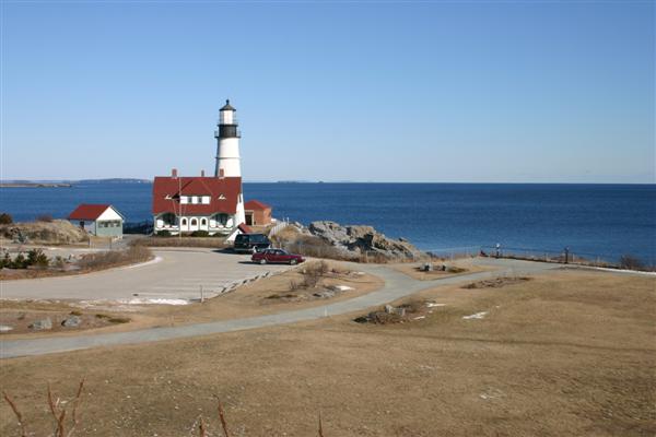 We then drove on to Cape Elizabeth to see the Portland Head Light.