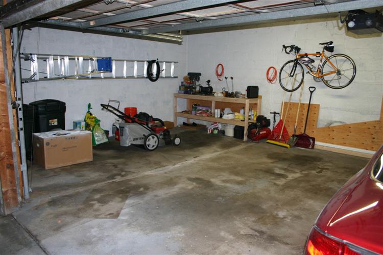 This is a 3 car bay in the garage that we use