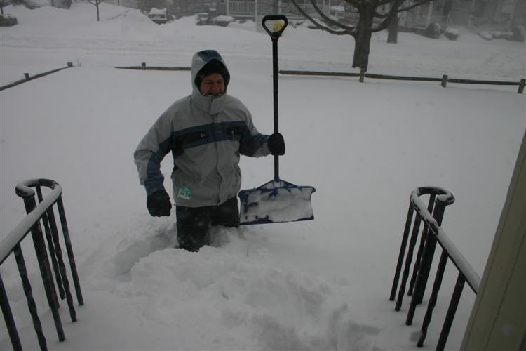 An unbelievable amount of snow