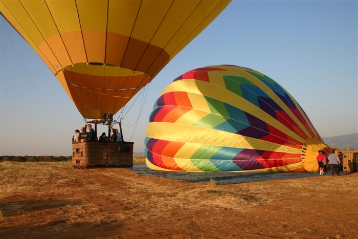 Ballooning in Napa