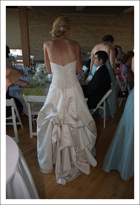 The back of the dress... always something I'm directed to photog