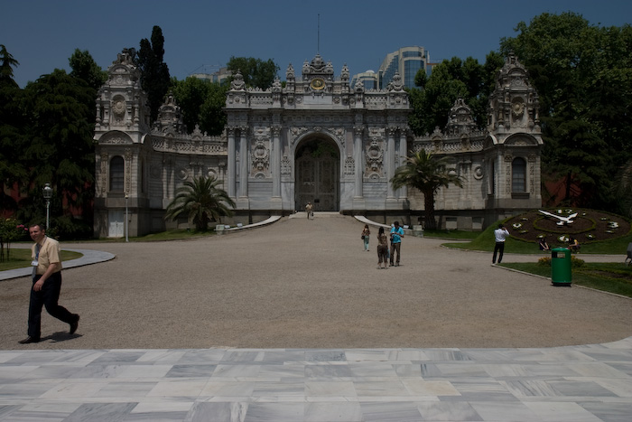 Dolmabah&#xE7;e Palace and Spice Bazar