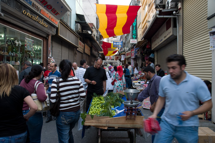 Dolmabah&#xE7;e Palace and Spice Bazar