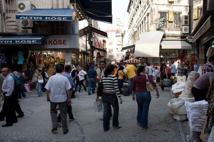 Dolmabah&#xE7;e Palace and Spice Bazar