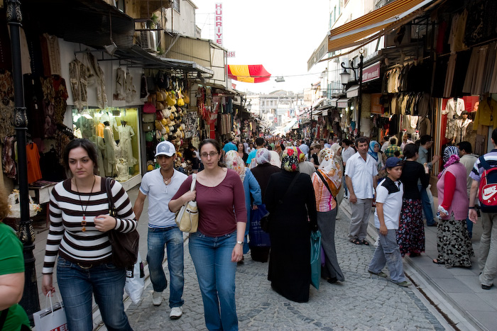 Dolmabah&#xE7;e Palace and Spice Bazar