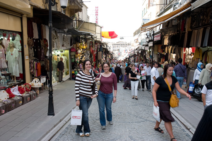 Dolmabah&#xE7;e Palace and Spice Bazar