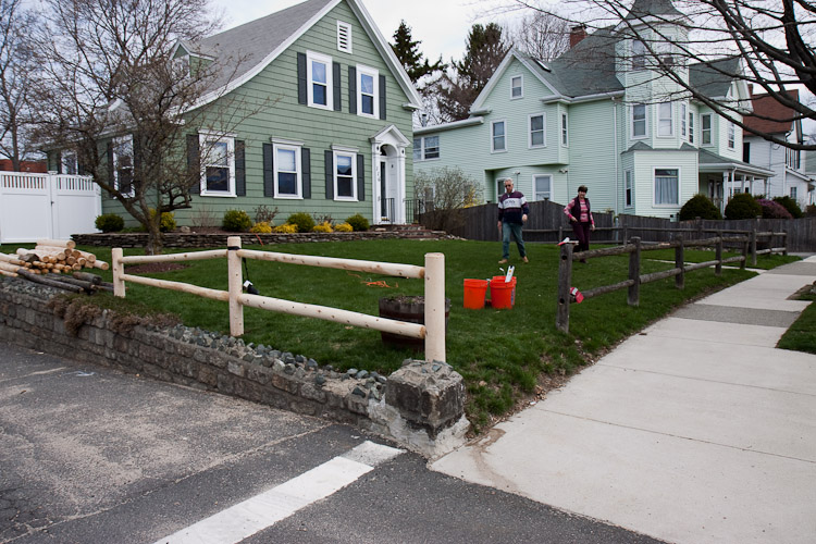 New Post and Rail Fence