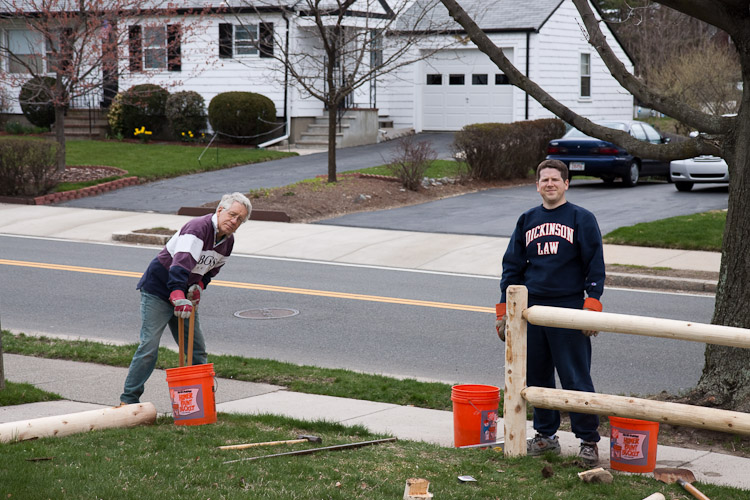 New Post and Rail Fence